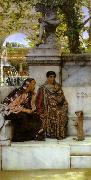 Alma-Tadema, Sir Lawrence In the Time of Constantine (mk23) oil painting reproduction